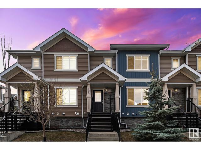 100 - 9535 217 St Nw, House attached with 3 bedrooms, 2 bathrooms and null parking in Edmonton AB | Card Image