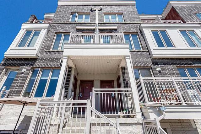 29 - 90 Eastwood Park Gdns, Townhouse with 2 bedrooms, 3 bathrooms and 2 parking in Toronto ON | Image 1