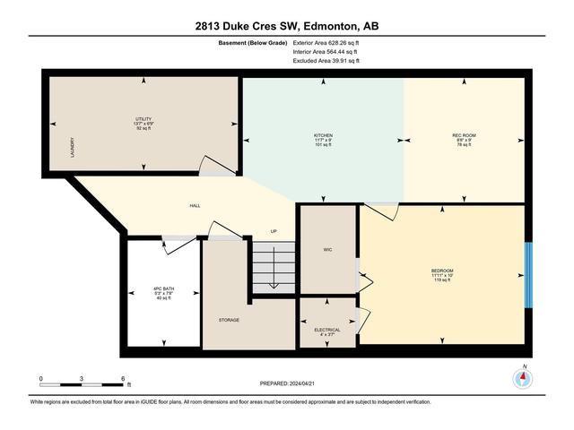 2813 Duke Cr Sw, House detached with 4 bedrooms, 3 bathrooms and 2 parking in Edmonton AB | Image 29