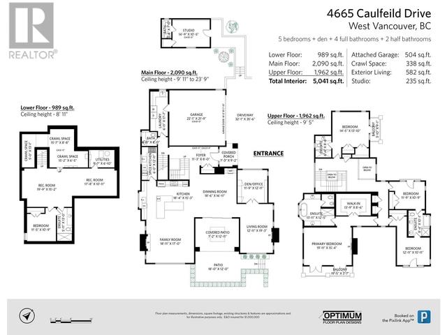 4665 Caulfeild Drive, House detached with 5 bedrooms, 6 bathrooms and 6 parking in West Vancouver BC | Image 28