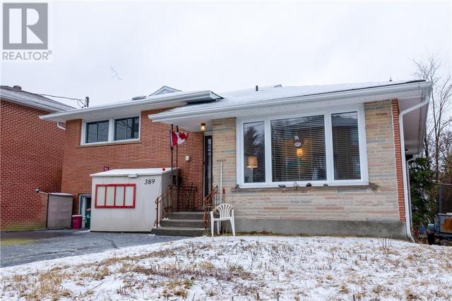 389 St Raphael Street, House detached with 4 bedrooms, 2 bathrooms and null parking in Greater Sudbury ON | Image 1