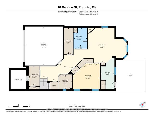16 Catalda Crt, House detached with 4 bedrooms, 5 bathrooms and 6 parking in Toronto ON | Image 33