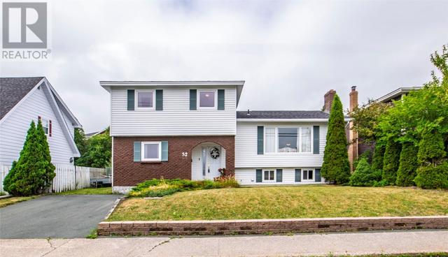 32 Mercers Drive, House detached with 3 bedrooms, 2 bathrooms and null parking in St. John's NL | Card Image