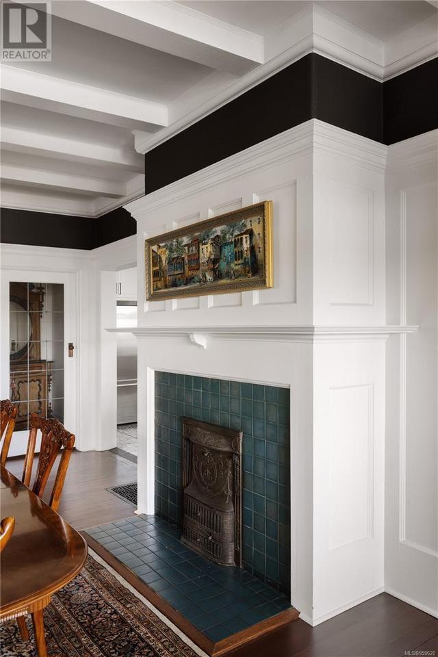 Fireplace in dining area | Image 11