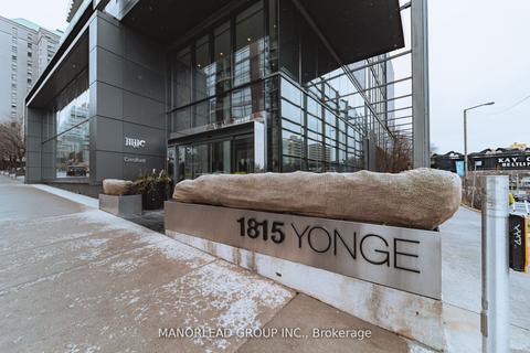 th 409 - 1815 Yonge St, Condo with 2 bedrooms, 2 bathrooms and 1 parking in Toronto ON | Card Image