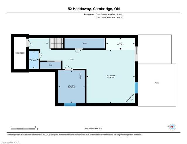 52 Haddaway Court, House detached with 3 bedrooms, 3 bathrooms and 4 parking in Cambridge ON | Image 34