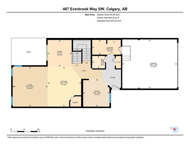 467 Everbrook Way Sw, House detached with 4 bedrooms, 3 bathrooms and 4 parking in Calgary AB | Image 33
