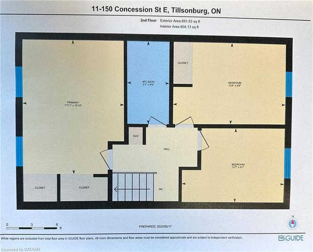 11 - 150 Concession Street E, House attached with 3 bedrooms, 1 bathrooms and null parking in Tillsonburg ON | Image 17