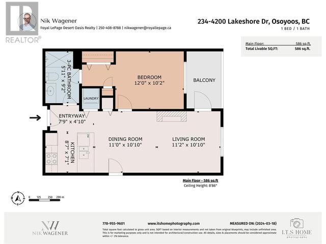 234 - 4200 Lakeshore Drive Drive, Condo with 1 bedrooms, 1 bathrooms and null parking in Osoyoos BC | Image 31