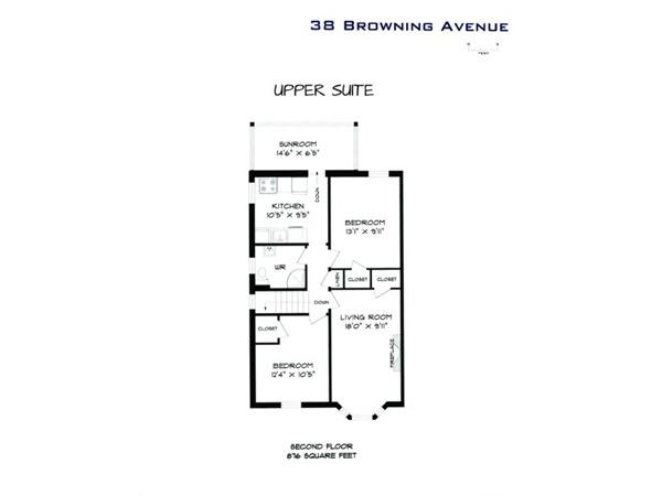 upper - 38 Browning Ave, House semidetached with 2 bedrooms, 1 bathrooms and 1 parking in Toronto ON | Image 15