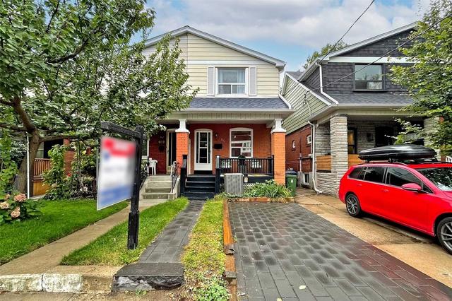 80 Springdale Blvd, House semidetached with 3 bedrooms, 2 bathrooms and 1 parking in Toronto ON | Card Image
