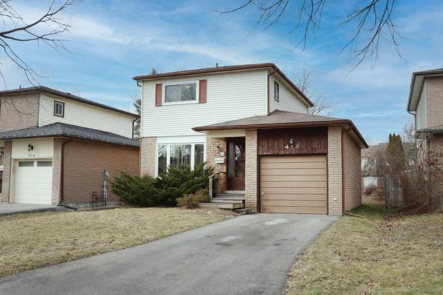 418 Grange Crt, House detached with 3 bedrooms, 2 bathrooms and 3 parking in Oshawa ON | Image 1