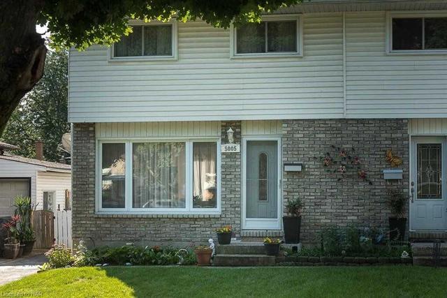 5005 Gage Crt, House semidetached with 3 bedrooms, 1 bathrooms and 3 parking in Niagara Falls ON | Card Image