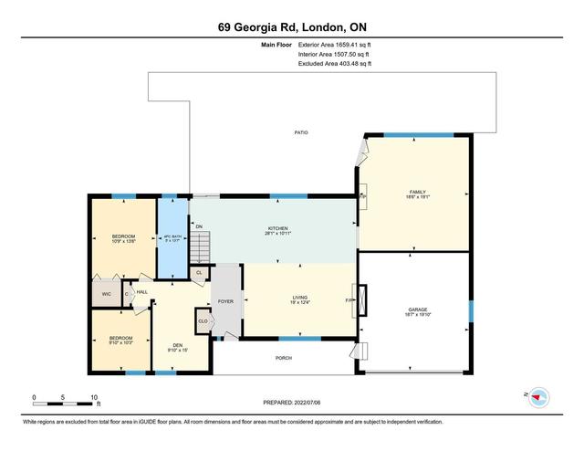 69 Georgia Rd, House detached with 2 bedrooms, 2 bathrooms and 6 parking in London ON | Image 33