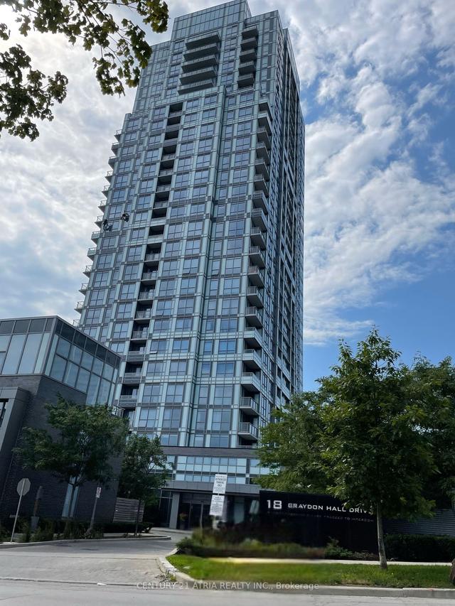 1301 - 18 Graydon Hall Dr, Condo with 1 bedrooms, 1 bathrooms and 1 parking in Toronto ON | Image 1