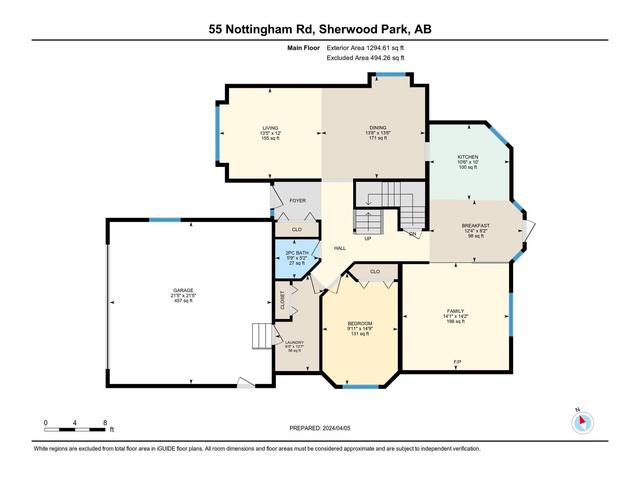 55 Nottingham Rd, House detached with 4 bedrooms, 2 bathrooms and null parking in Edmonton AB | Image 45