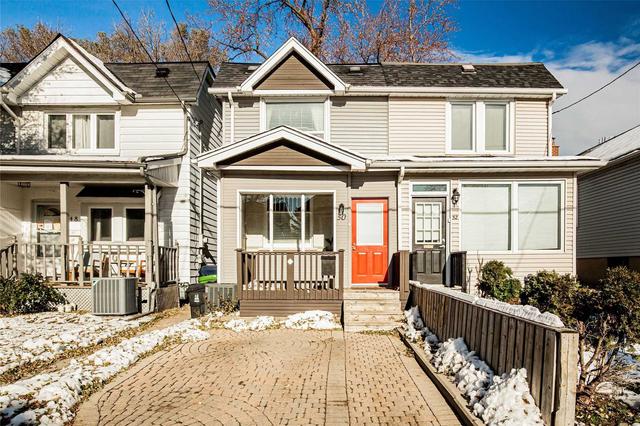 50 Westwood Ave, House semidetached with 3 bedrooms, 1 bathrooms and 1 parking in Toronto ON | Card Image
