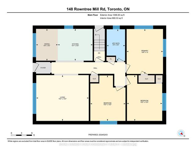 road - 148 Rowntree Mill Rd S, House detached with 3 bedrooms, 2 bathrooms and 10 parking in Toronto ON | Image 14