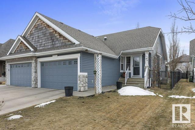 20 Nevis Cl, House semidetached with 3 bedrooms, 3 bathrooms and 4 parking in St. Albert AB | Image 42