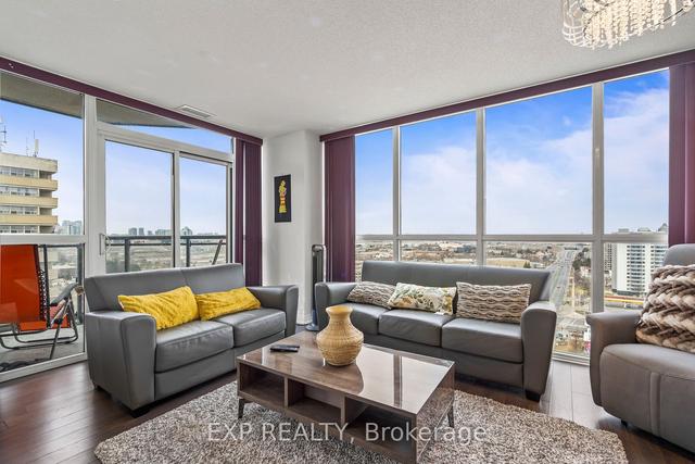 1605 - 30 Meadowglen Pl, Condo with 2 bedrooms, 2 bathrooms and 1 parking in Toronto ON | Image 2