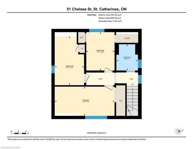 51 Chelsea St, House detached with 3 bedrooms, 2 bathrooms and 5 parking in St. Catharines ON | Image 33