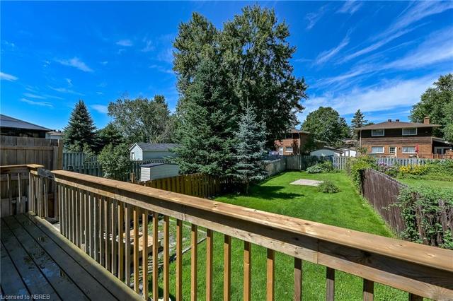 85 Marshall Park Drive, House semidetached with 3 bedrooms, 2 bathrooms and 2 parking in North Bay ON | Image 32