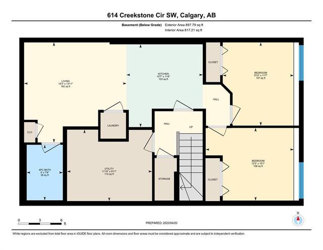 614 Creekstone Circle Sw, House detached with 7 bedrooms, 4 bathrooms and 6 parking in Calgary AB | Image 50