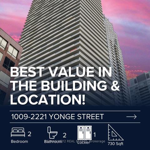 1009-2221 Yonge St, Toronto, ON, M4S0B8 | Card Image