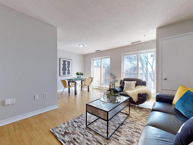 290 - 165 Cherokee Blvd, Townhouse with 3 bedrooms, 2 bathrooms and 1 parking in Toronto ON | Image 12