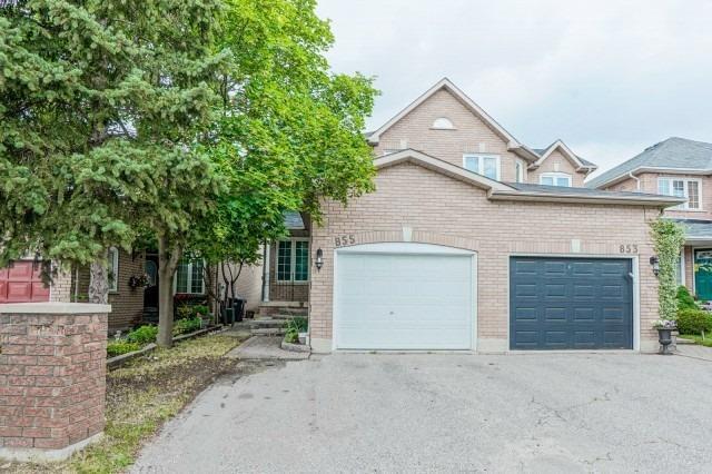 855 Scollard Crt, House semidetached with 3 bedrooms, 4 bathrooms and 2 parking in Mississauga ON | Image 1