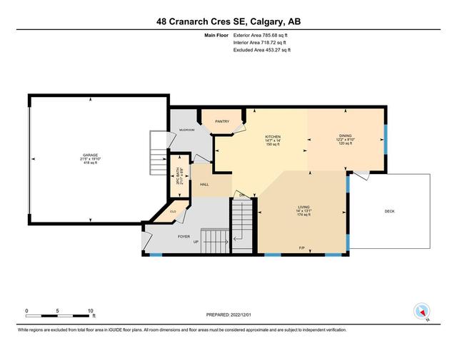 48 Cranarch Crescent Se, House detached with 3 bedrooms, 2 bathrooms and 4 parking in Calgary AB | Image 4