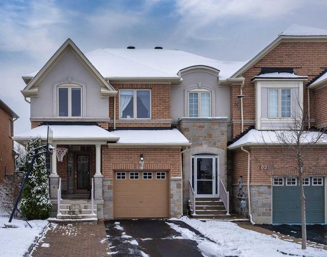 80 Gauguin Ave, House attached with 3 bedrooms, 4 bathrooms and 4 parking in Vaughan ON | Image 1