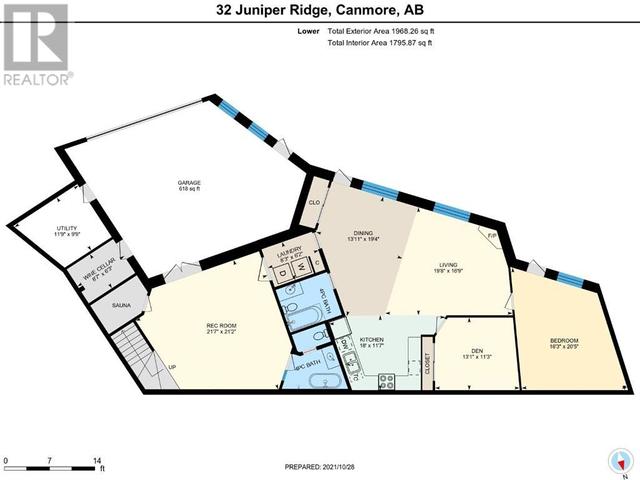 32 Juniper Ridge, House detached with 3 bedrooms, 4 bathrooms and 6 parking in Canmore AB | Image 50