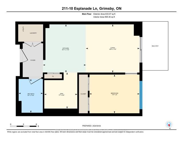 211 - 10 Esplanade Lane, Condo with 1 bedrooms, 1 bathrooms and 1 parking in Grimsby ON | Image 31