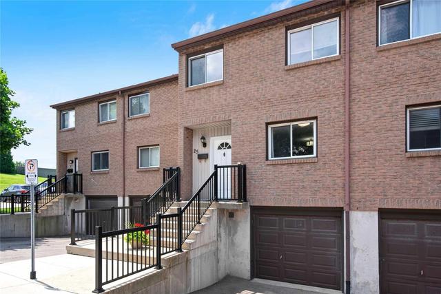 25 - 250 Magnolia Dr, Townhouse with 3 bedrooms, 2 bathrooms and 1 parking in Hamilton ON | Image 1
