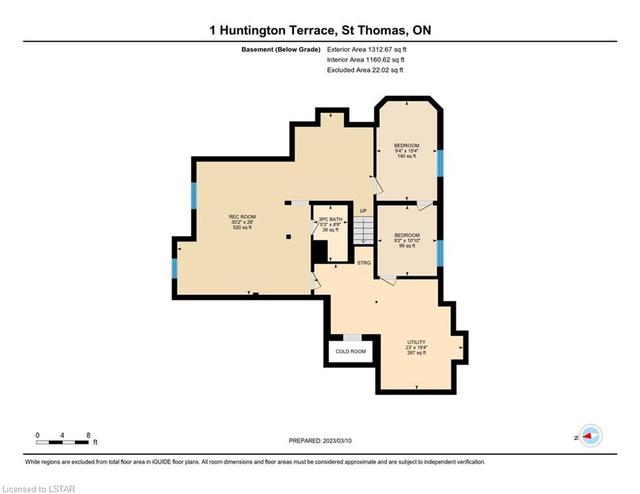 1 Huntington Terrace, House detached with 3 bedrooms, 3 bathrooms and null parking in St. Thomas ON | Image 32