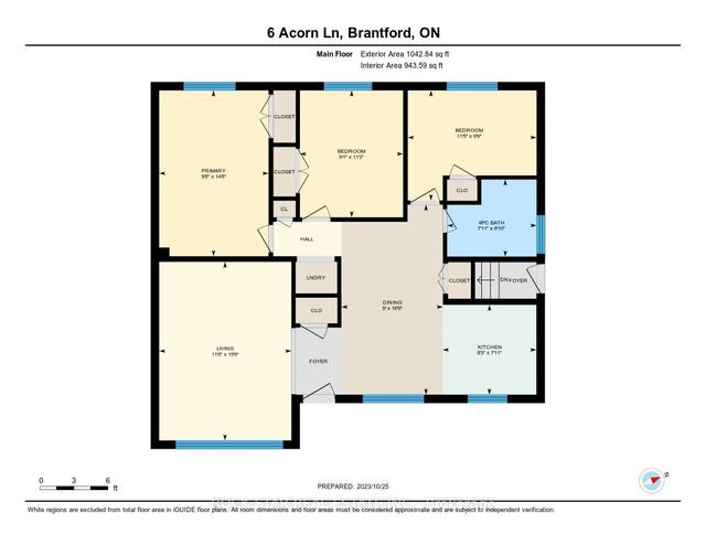 6 Acorn Lane, House detached with 3 bedrooms, 2 bathrooms and 6 parking in Brantford ON | Image 32