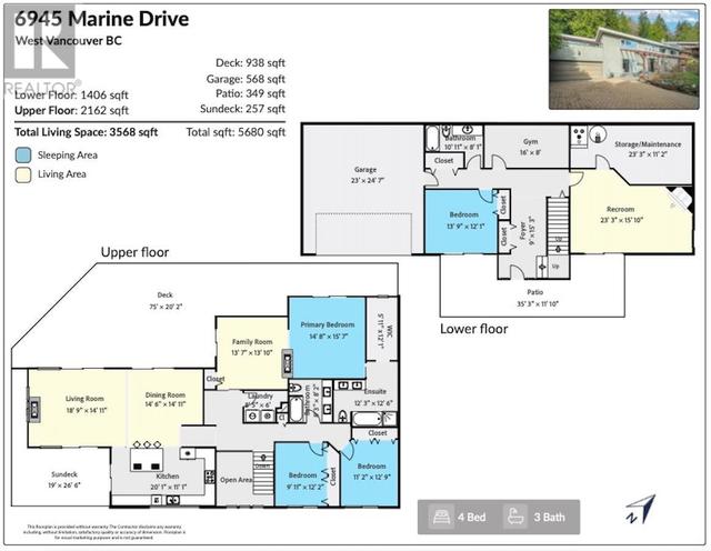 6945 Marine Drive, House detached with 4 bedrooms, 3 bathrooms and 4 parking in West Vancouver BC | Image 36