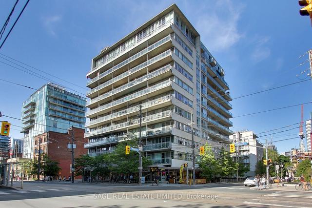 612 - 38 Niagara St, Condo with 1 bedrooms, 1 bathrooms and 0 parking in Toronto ON | Image 1