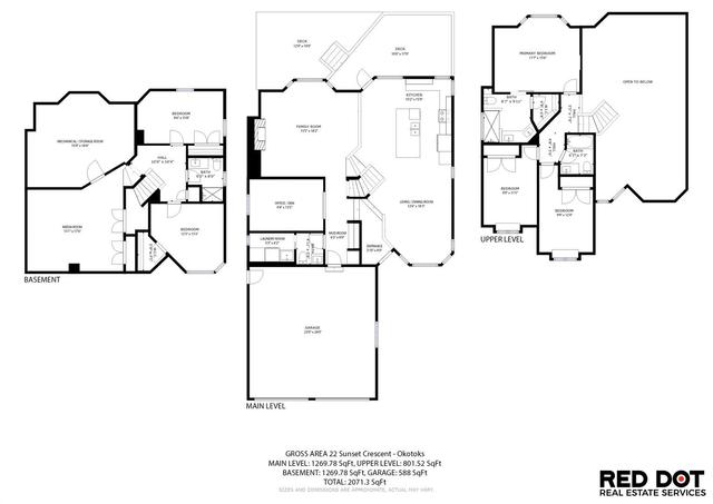 22 Sunset Crescent, House detached with 5 bedrooms, 3 bathrooms and 4 parking in Calgary AB | Image 48
