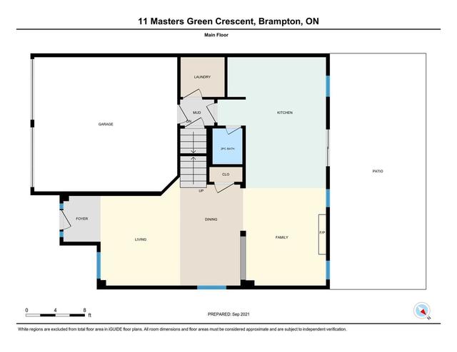 11 Masters Green Cres, House detached with 4 bedrooms, 4 bathrooms and 6 parking in Brampton ON | Image 26