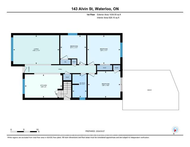 143 Alvin St, House detached with 3 bedrooms, 3 bathrooms and 3 parking in Waterloo ON | Image 18
