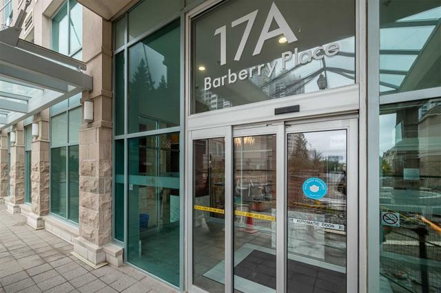 303 - 17 Barberry Pl, Condo with 1 bedrooms, 2 bathrooms and 1 parking in Toronto ON | Image 23