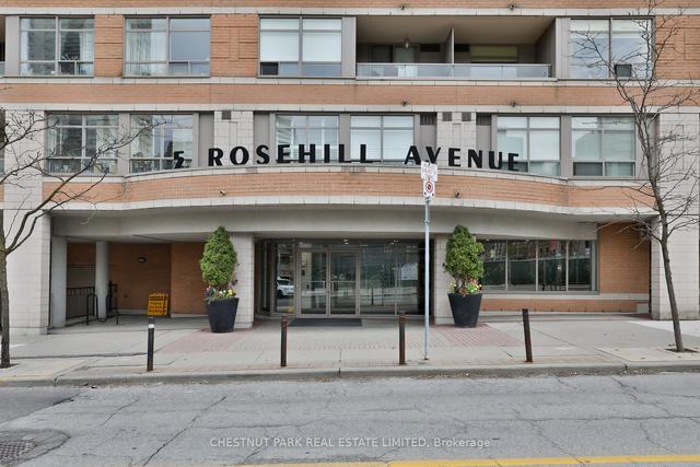 617 - 5 Rosehill Ave, Condo with 2 bedrooms, 2 bathrooms and 1 parking in Toronto ON | Image 1