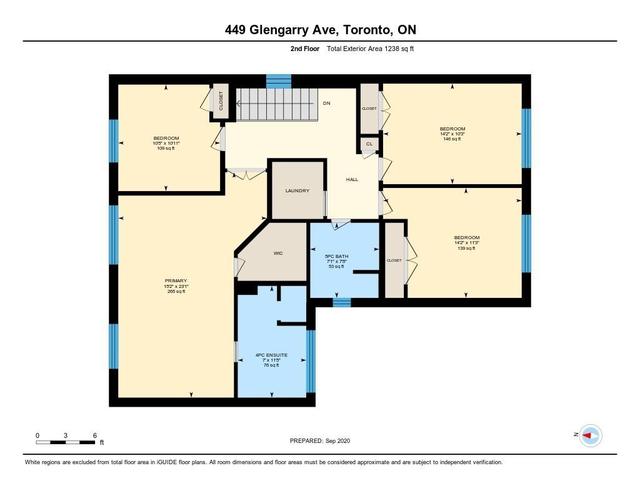 449 Glengarry Ave, House detached with 4 bedrooms, 4 bathrooms and 3 parking in Toronto ON | Image 24