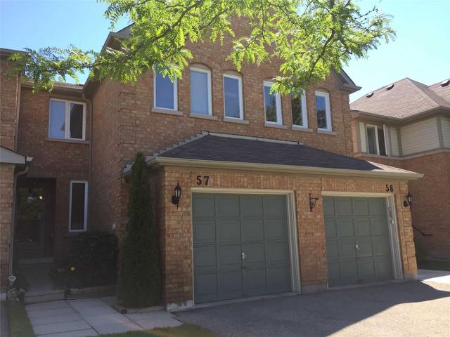 57 - 2555 Thomas St, Townhouse with 3 bedrooms, 3 bathrooms and 2 parking in Mississauga ON | Image 1