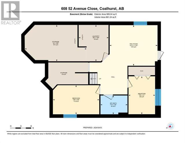 608 - 52 Avenueclose, House detached with 4 bedrooms, 3 bathrooms and 4 parking in Coalhurst AB | Image 45