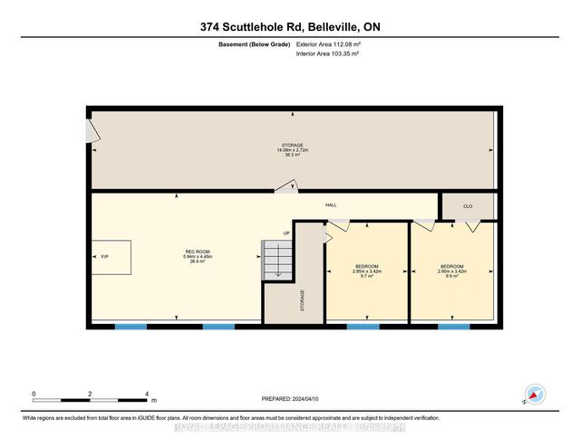 374 Scuttlehole Rd, House detached with 2 bedrooms, 2 bathrooms and 6 parking in Belleville ON | Image 27