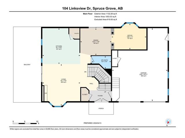 104 Linksview Dr, House detached with 4 bedrooms, 3 bathrooms and null parking in Spruce Grove AB | Image 57