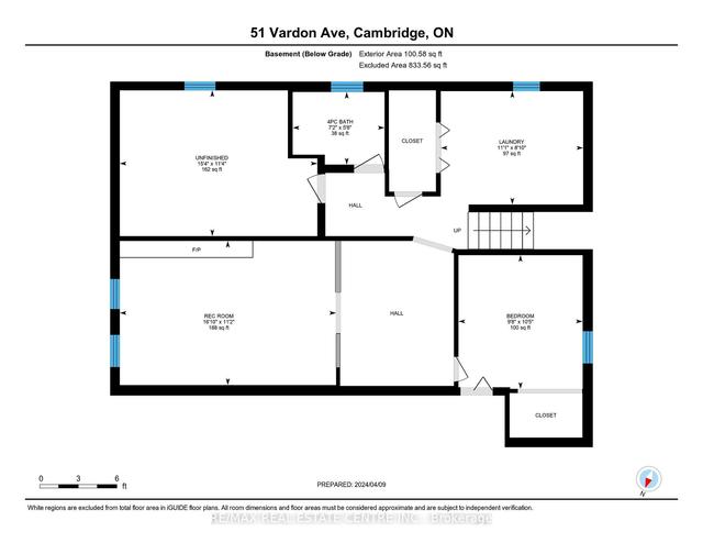 51 Vardon Ave, House detached with 3 bedrooms, 2 bathrooms and 4 parking in Cambridge ON | Image 28